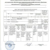 Лицензия Федеральной службы по надзору в сфере образования и науки №10574 от 3.07.2008 (Приложение 1)
